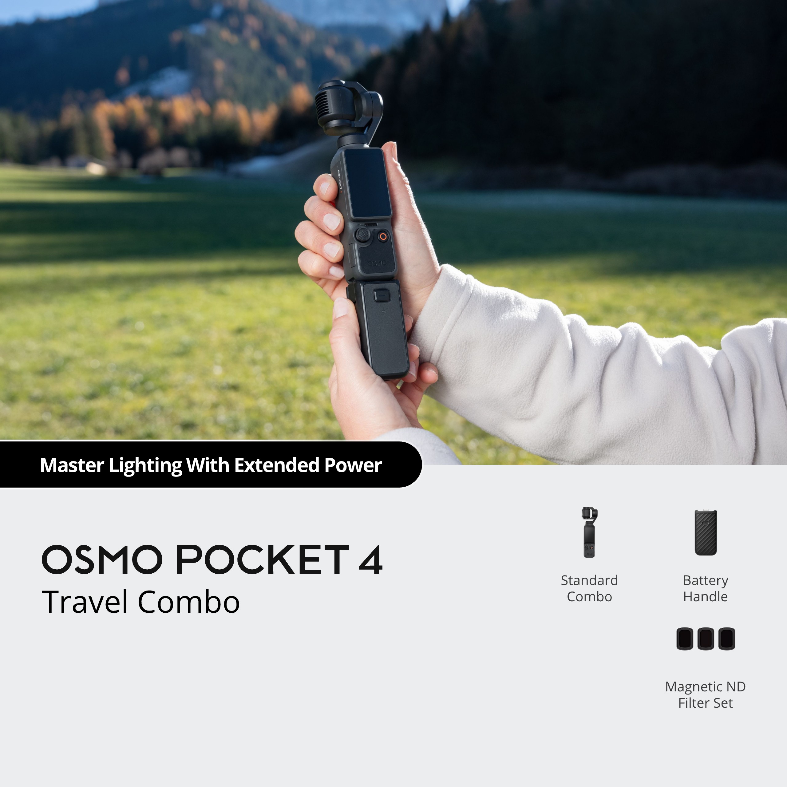 Osmo Pocket 4 Travel Combo