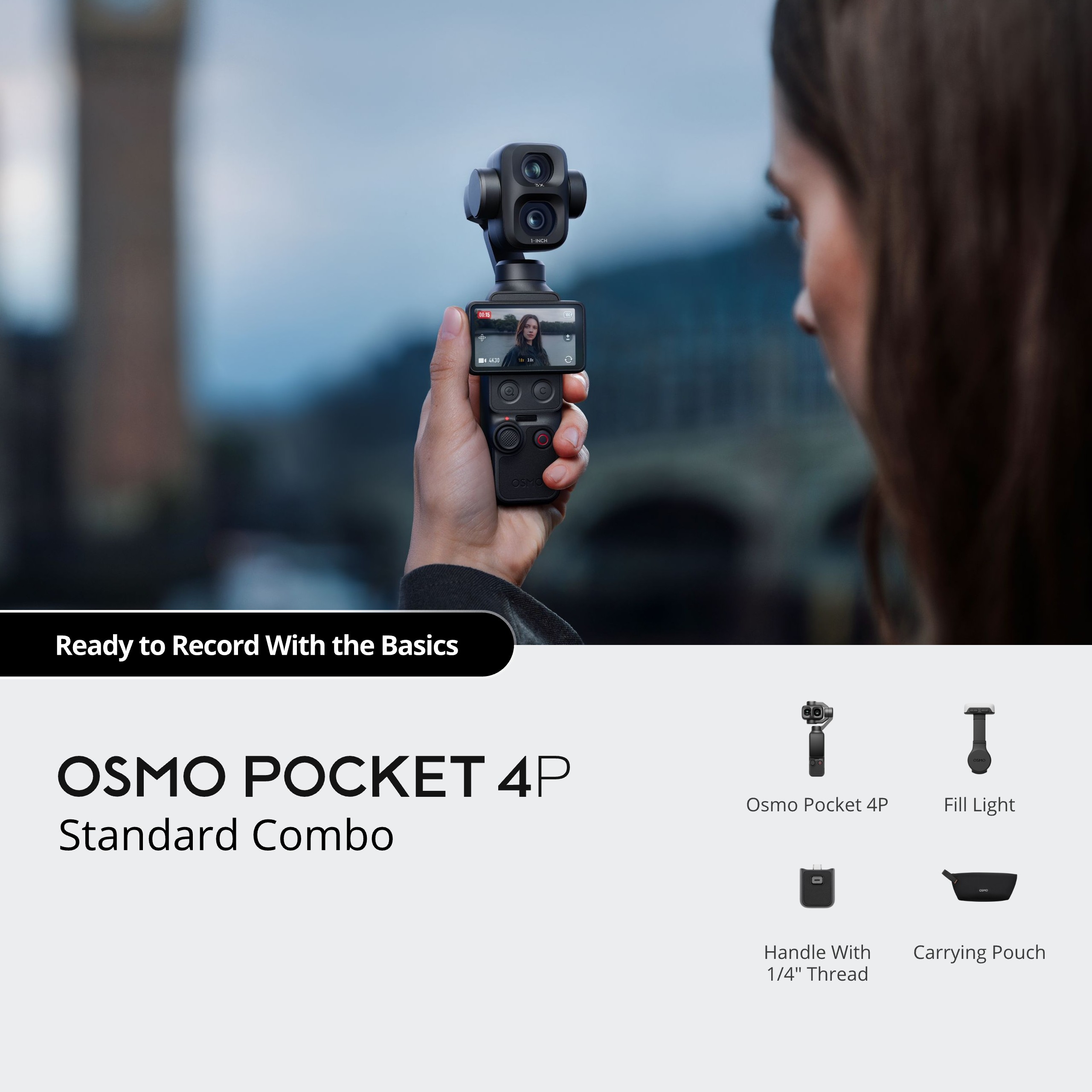 Osmo Pocket 4P Standard Combo