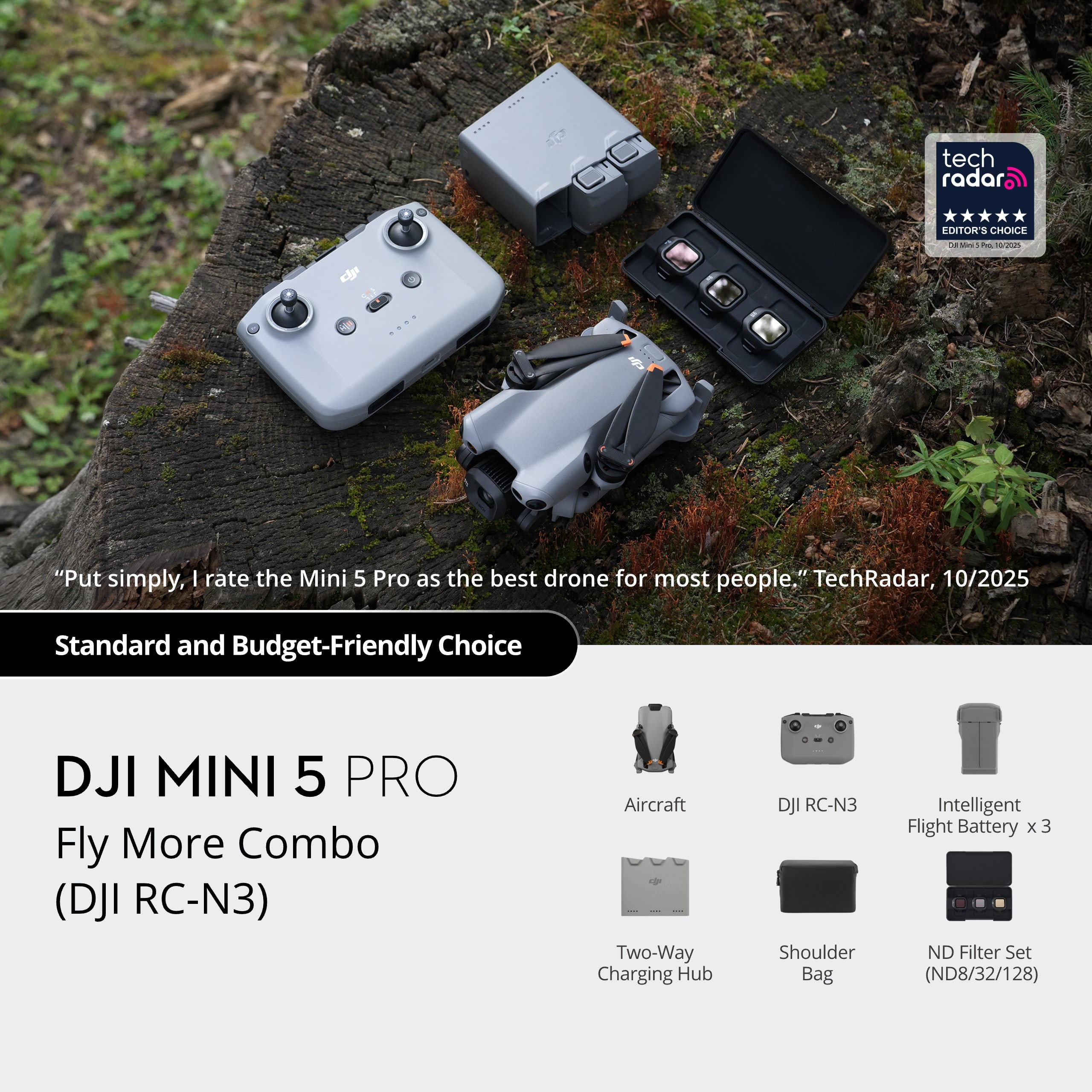 DJI Mini 5 Pro Fly More Combo (DJI RC-N3)