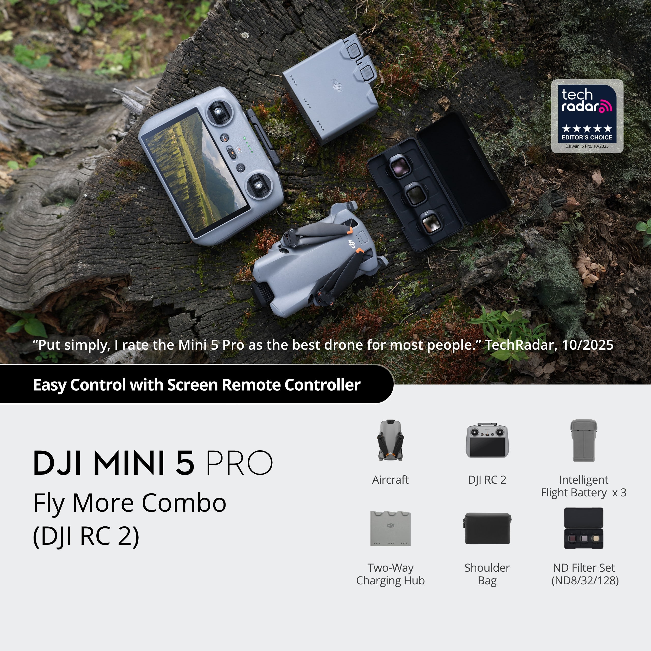 DJI Mini 5 Pro Fly More Combo (DJI RC 2)